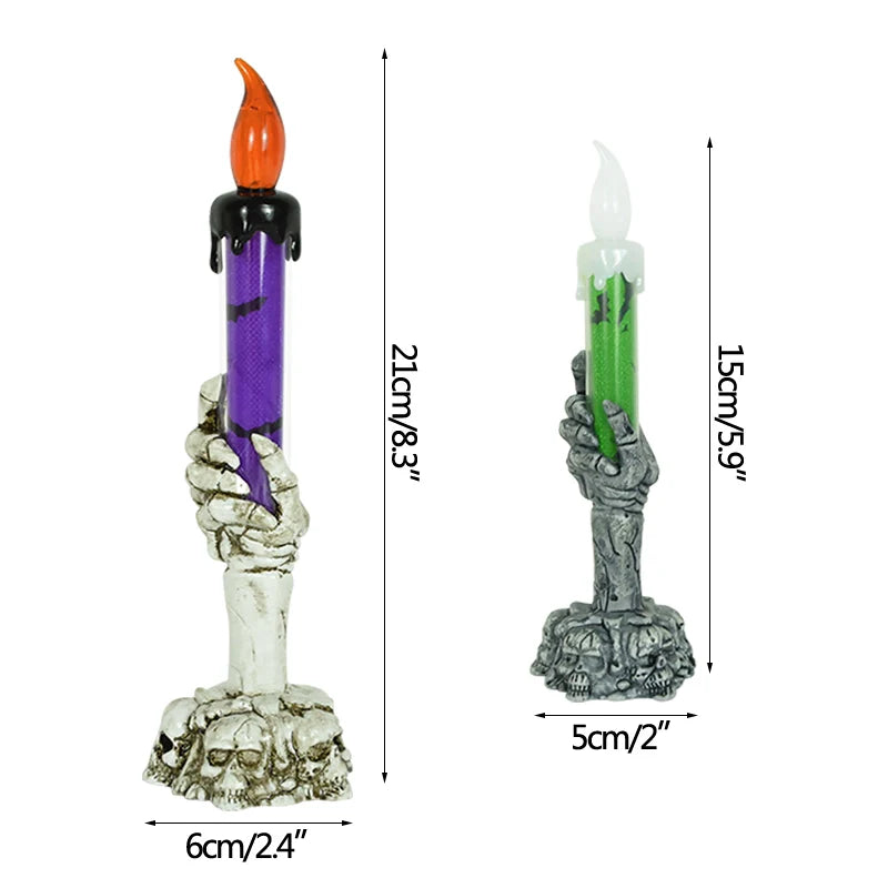 Halloween LED Candlestick Lamps