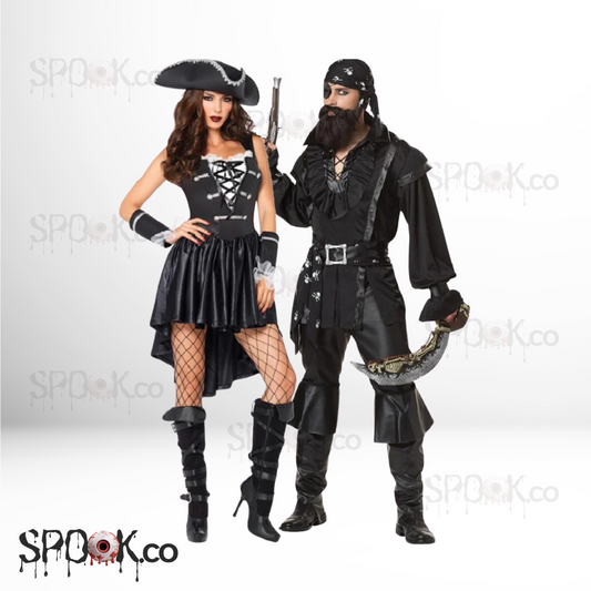 Conquer the Seas Together: Pirate Couple Set 🏴☠️