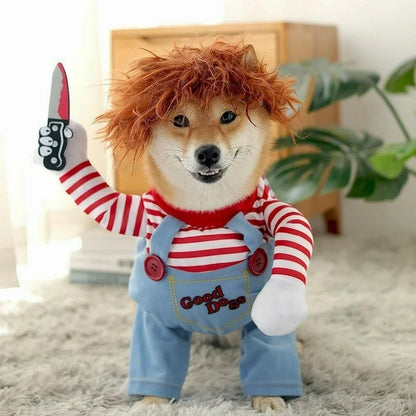 Chucky Pet Halloween Costume