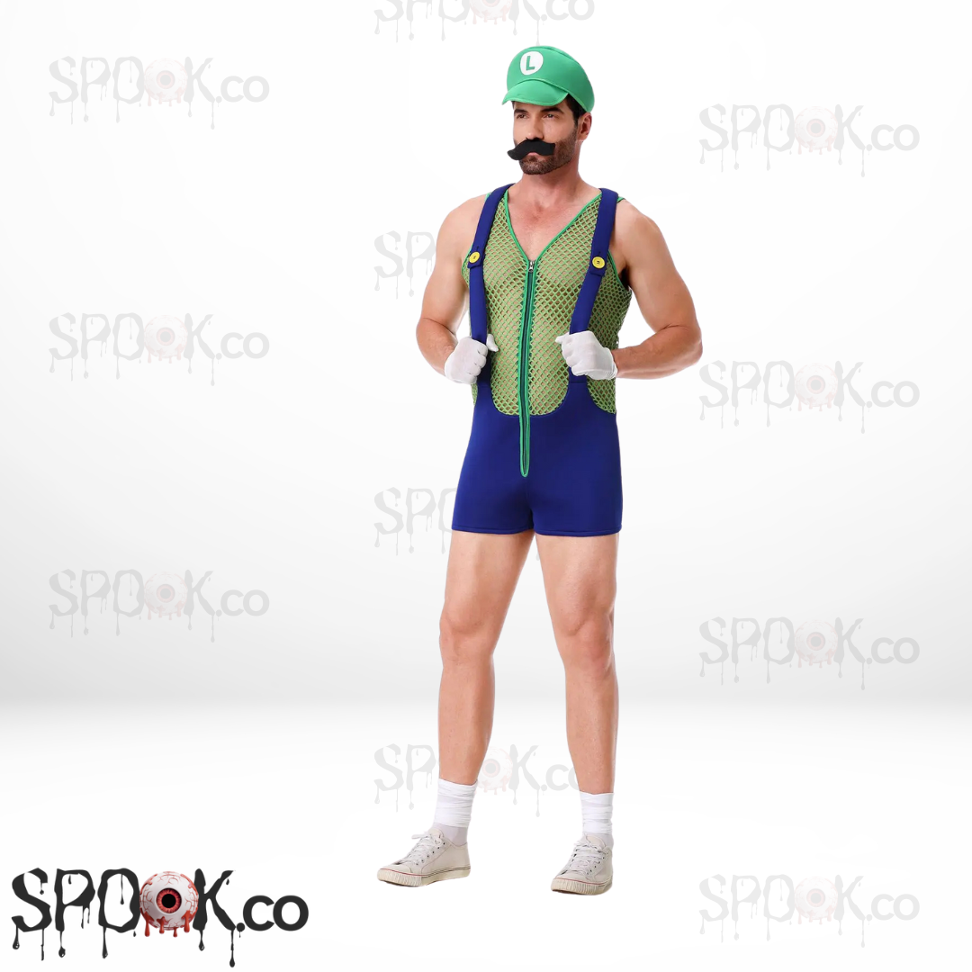 Luigi and Mario Bros Sexy Costume