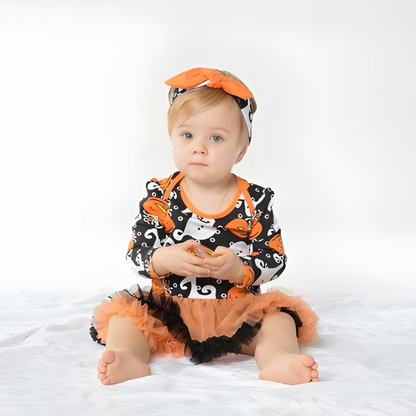 Baby Pumpkin Halloween Set