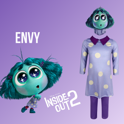 Inside Out 2 Envy Costume