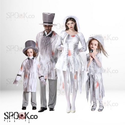 Corpse Ghost Family Costume Set