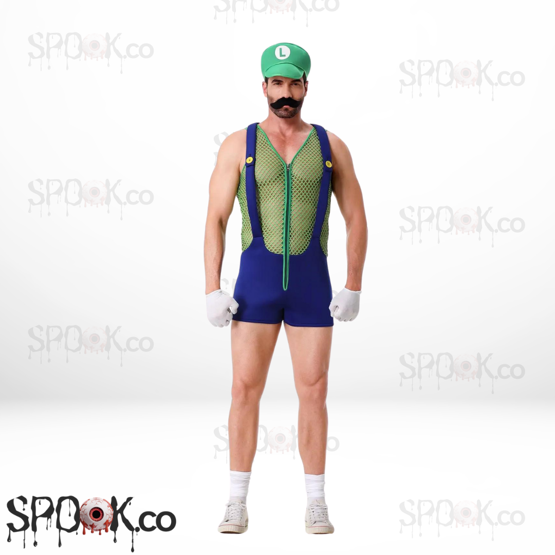 Luigi and Mario Bros Sexy Costume