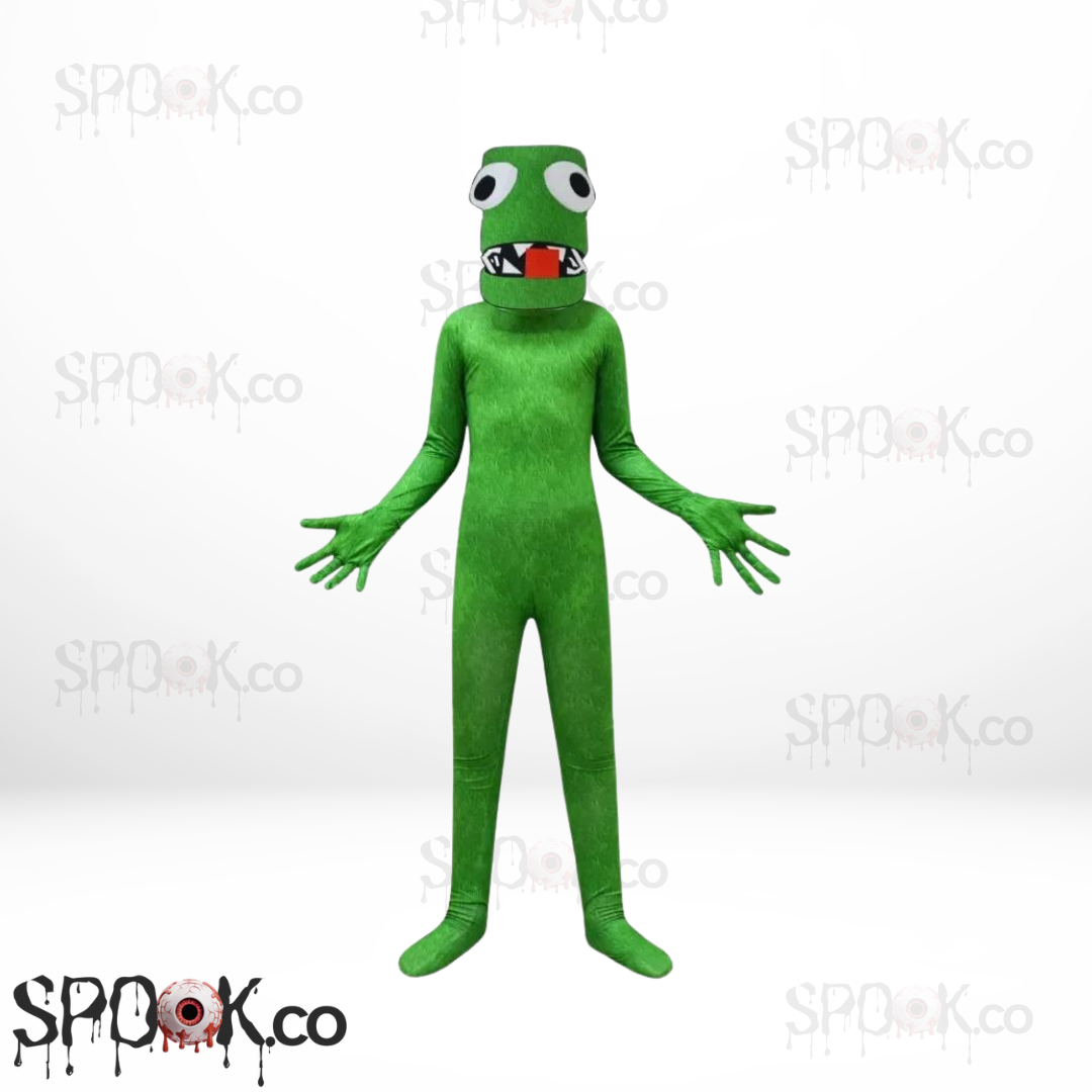 Rainbow Friends- Green Monster Costume Set