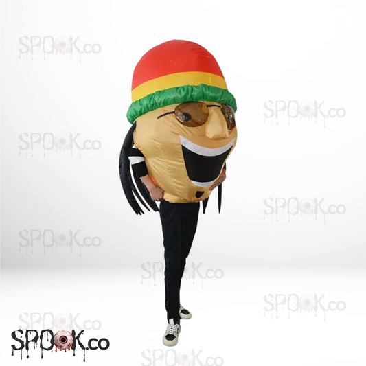 Adult Bob Marley Inflatable Costume