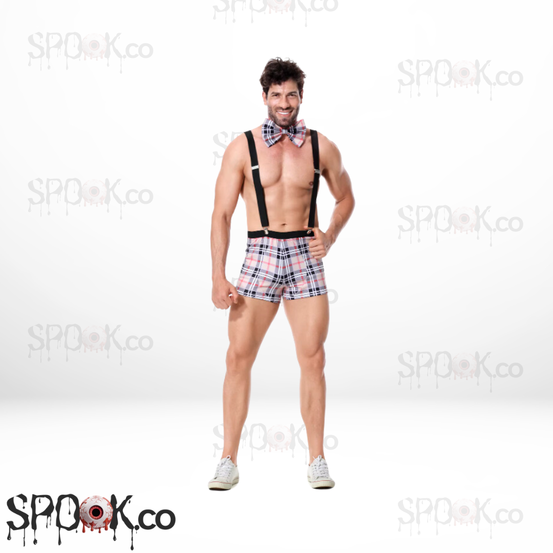 Playful Plaid Performer Costume