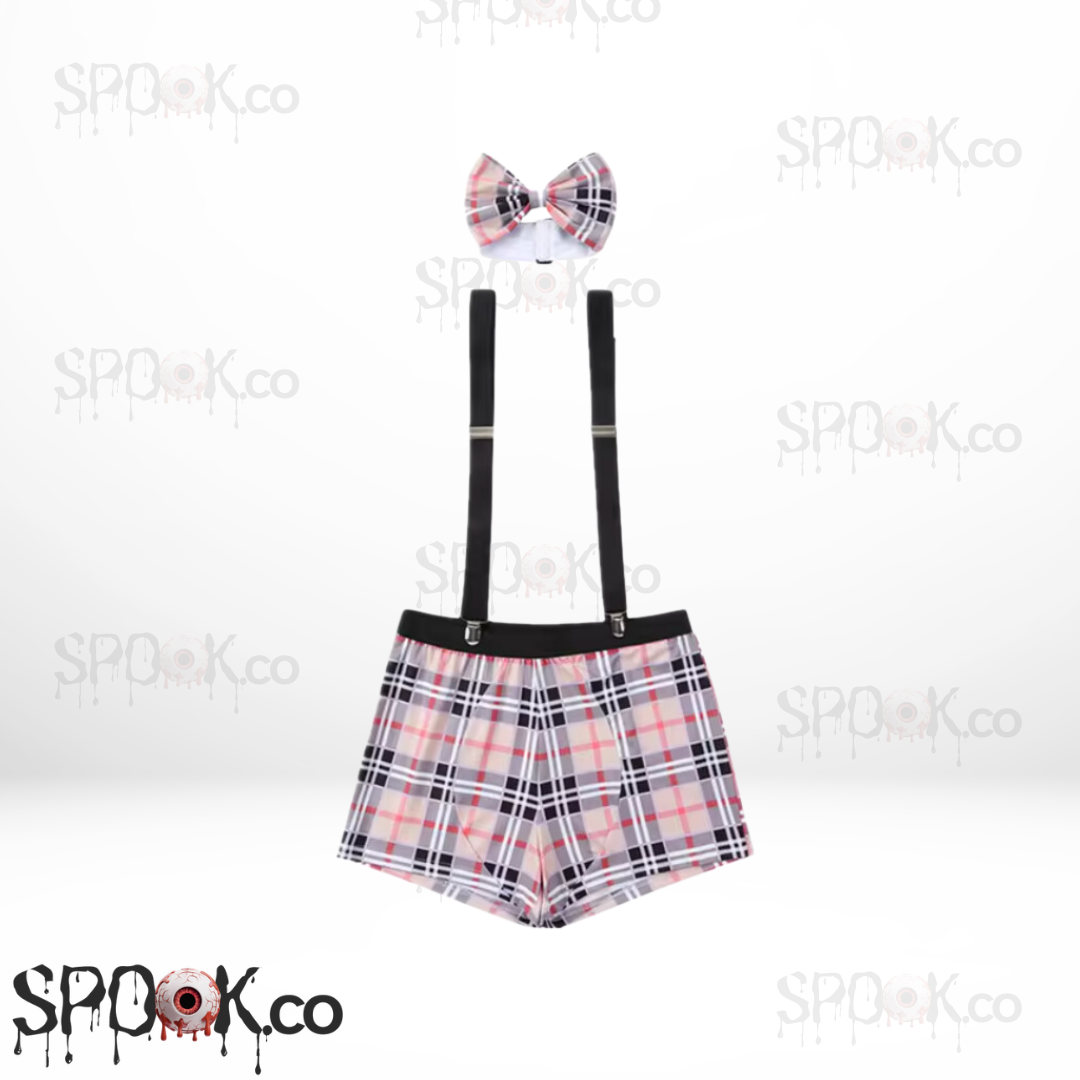 Playful Plaid Performer Costume