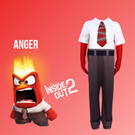 Inside Out 2 Anger Costume