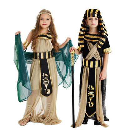 Kids Egyptian Goddess Costume Set