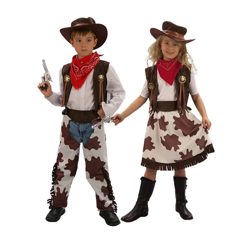 Family Cowboy Costume Set