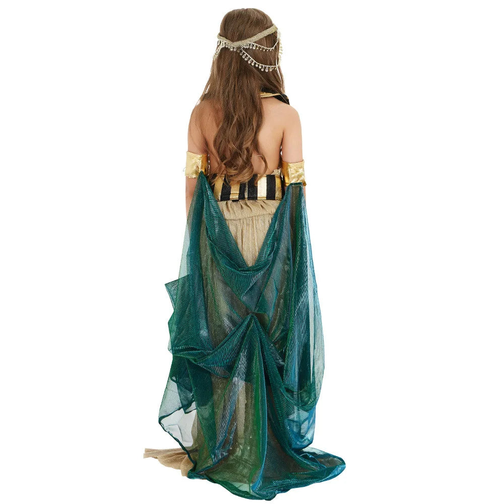 Kids Egyptian Goddess Costume Set