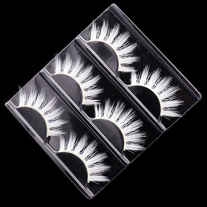 3D White Eyelash