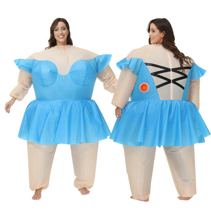 Adult Ballet Dress Inflatable Costume