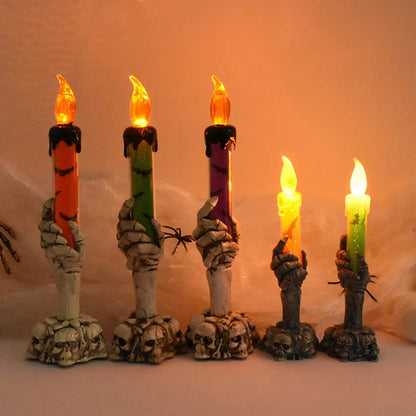 Halloween LED Candlestick Lamps