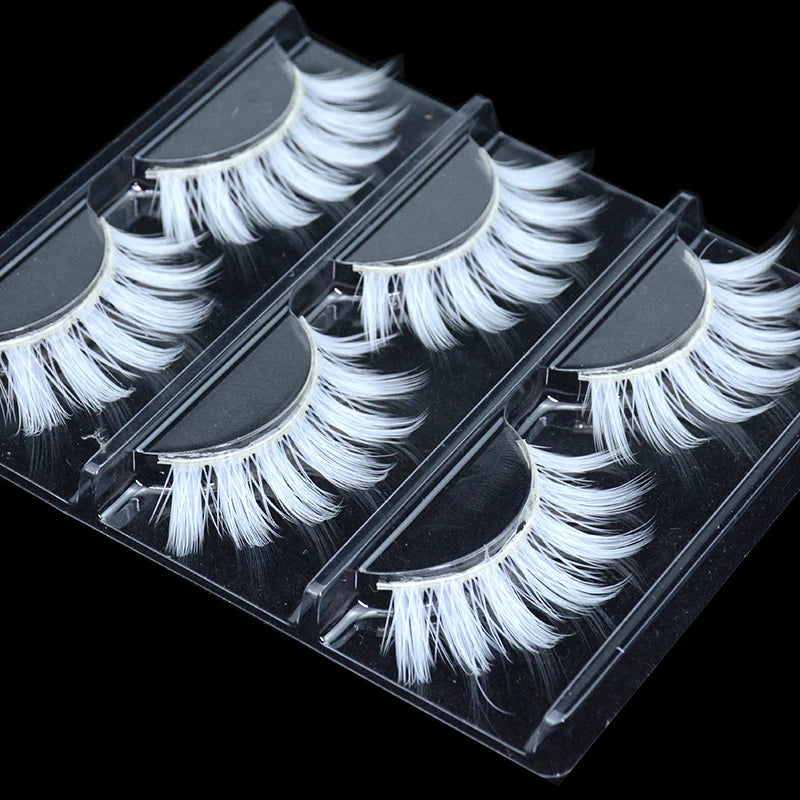 3D White Eyelash