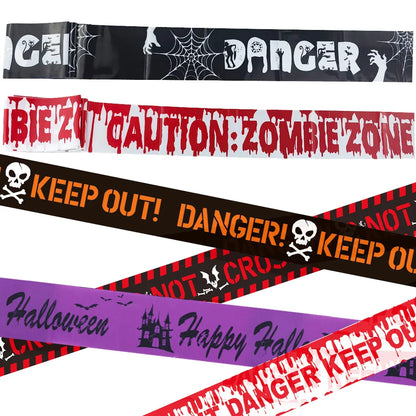 Halloween Scary Caution Tapes