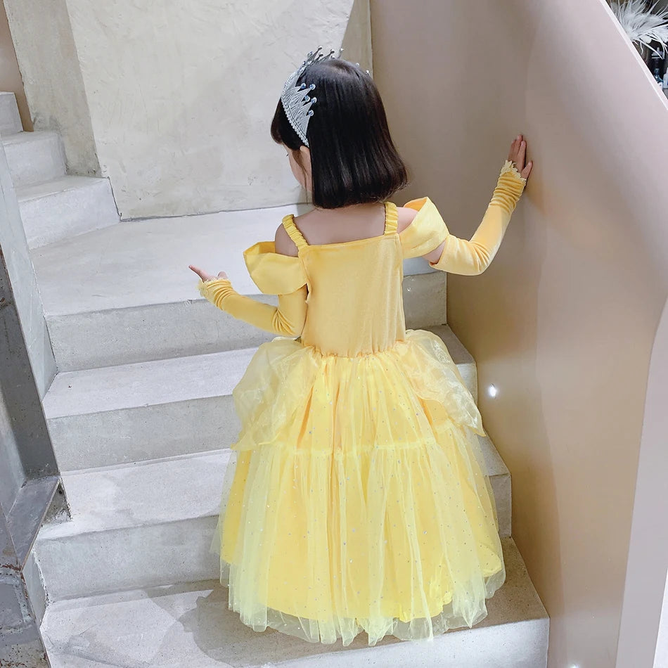 Princess Belle Costume Set