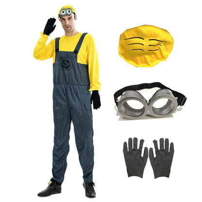 Men's Minion Costume Set