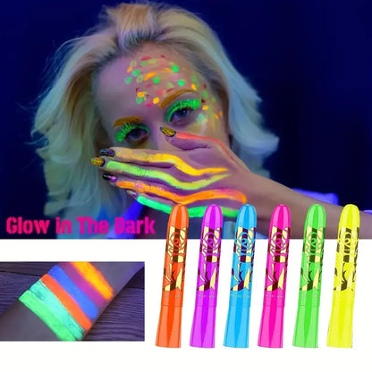 UV Neon Face Painting Kit