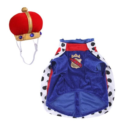 Pet King Costume Set