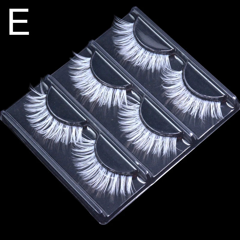 3D White Eyelash