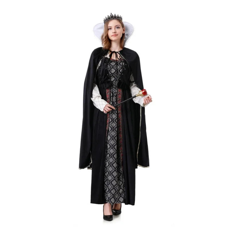 Couple Medieval King and Queen Costume Set