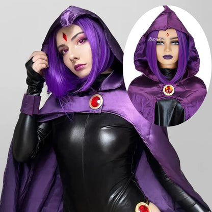 Raven Superhero Wig