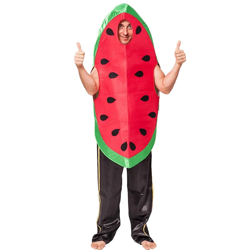 Funny Fruit and Veggie Group Costume