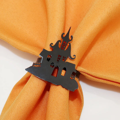 Castle Napkin Rings- 6Pcs