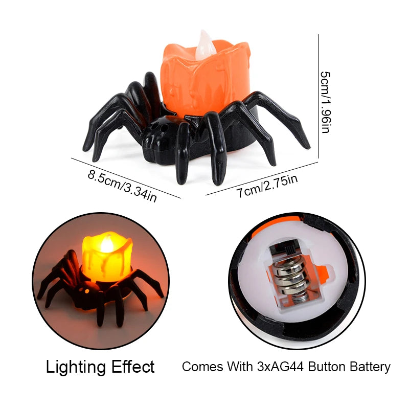 Cute Halloween LED Candle- 1 pcs