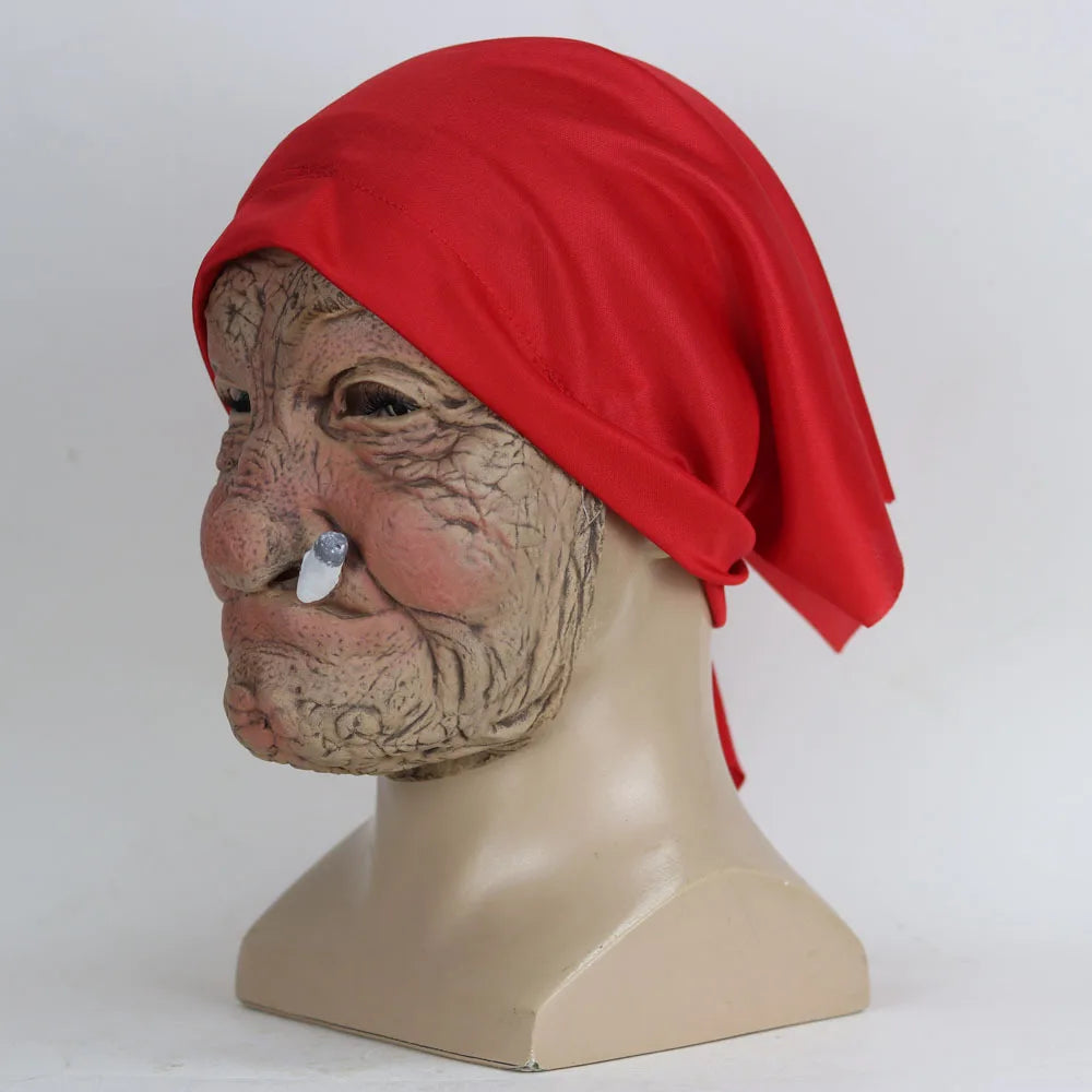 Old Nana Latex Mask