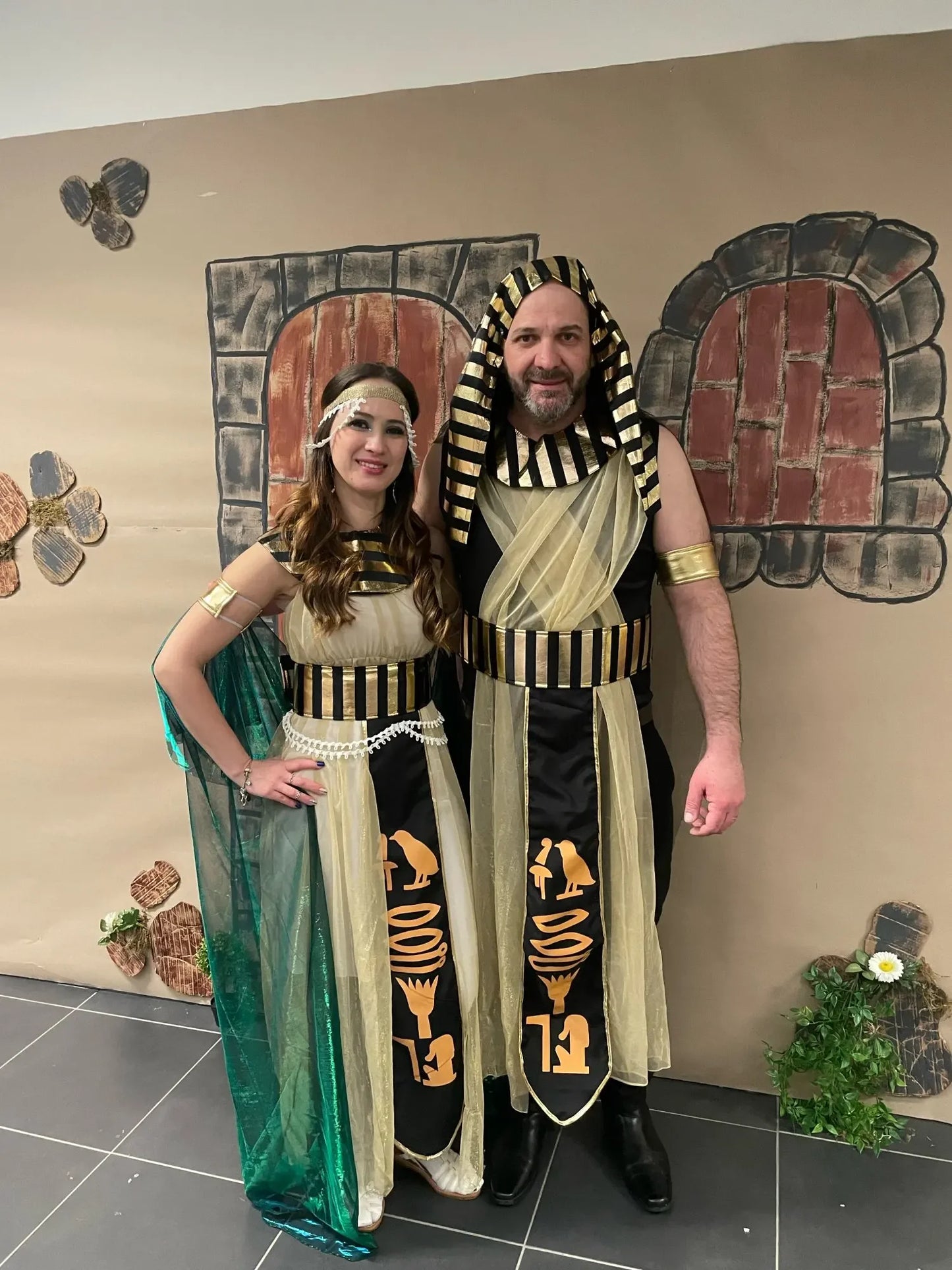 Couple Pharaoh Costume Set