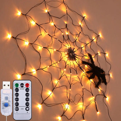 Halloween Spider String Light