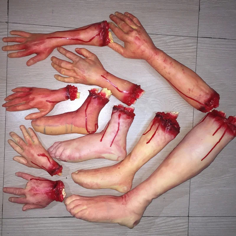 Horror Bloody Body Parts