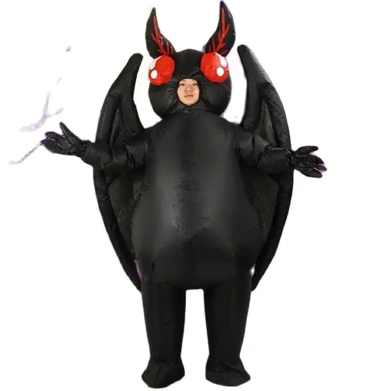 Adult Black Bat Inflatable Costume