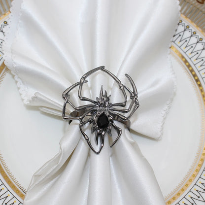 Spider Napkin Rings- 6Pcs