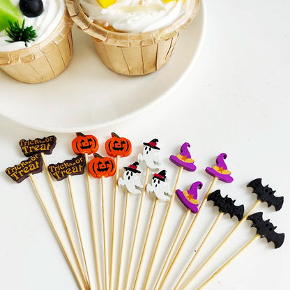 Halloween Disposable Bamboo Skewers