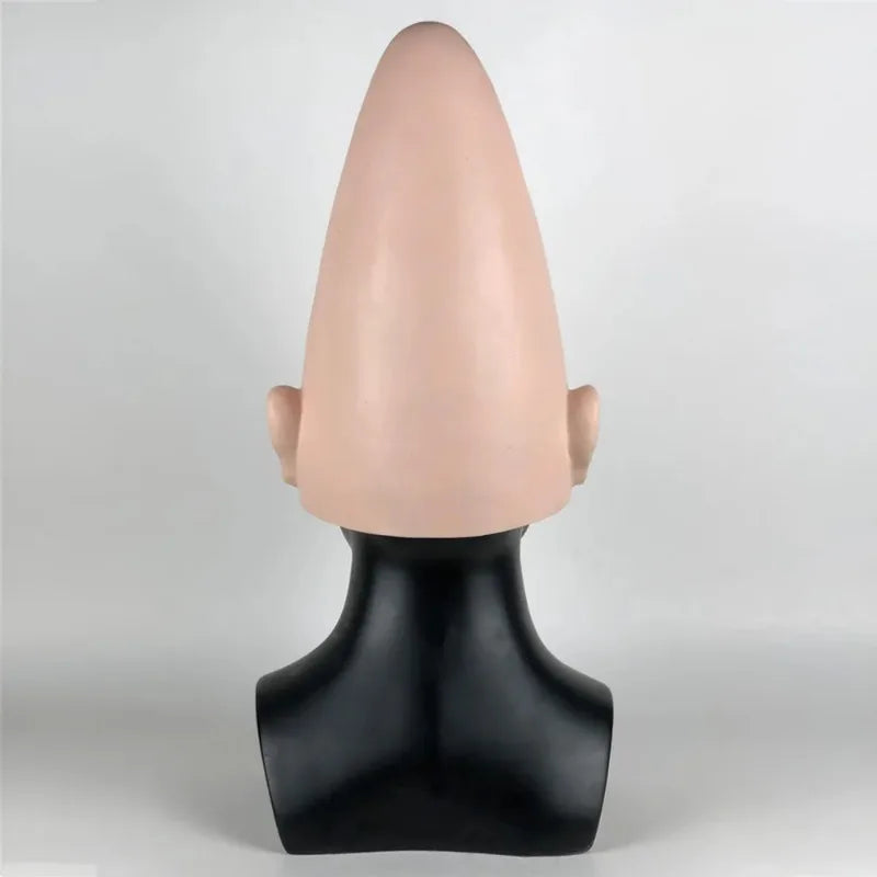 Conehead Latex Mask