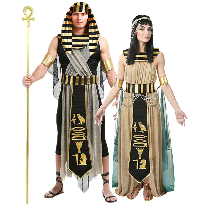 Couple Pharaoh Costume Set