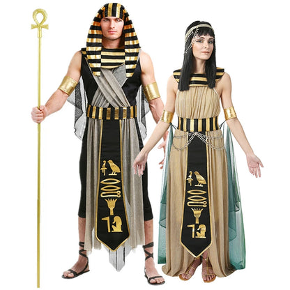 Couple Pharaoh Costume Set