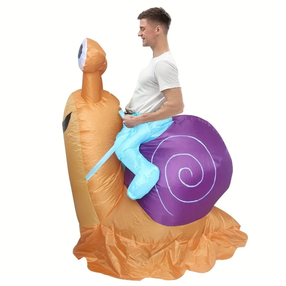 Adult Snail Inflatable Costume