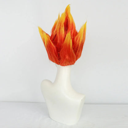 Fire Flame Wig