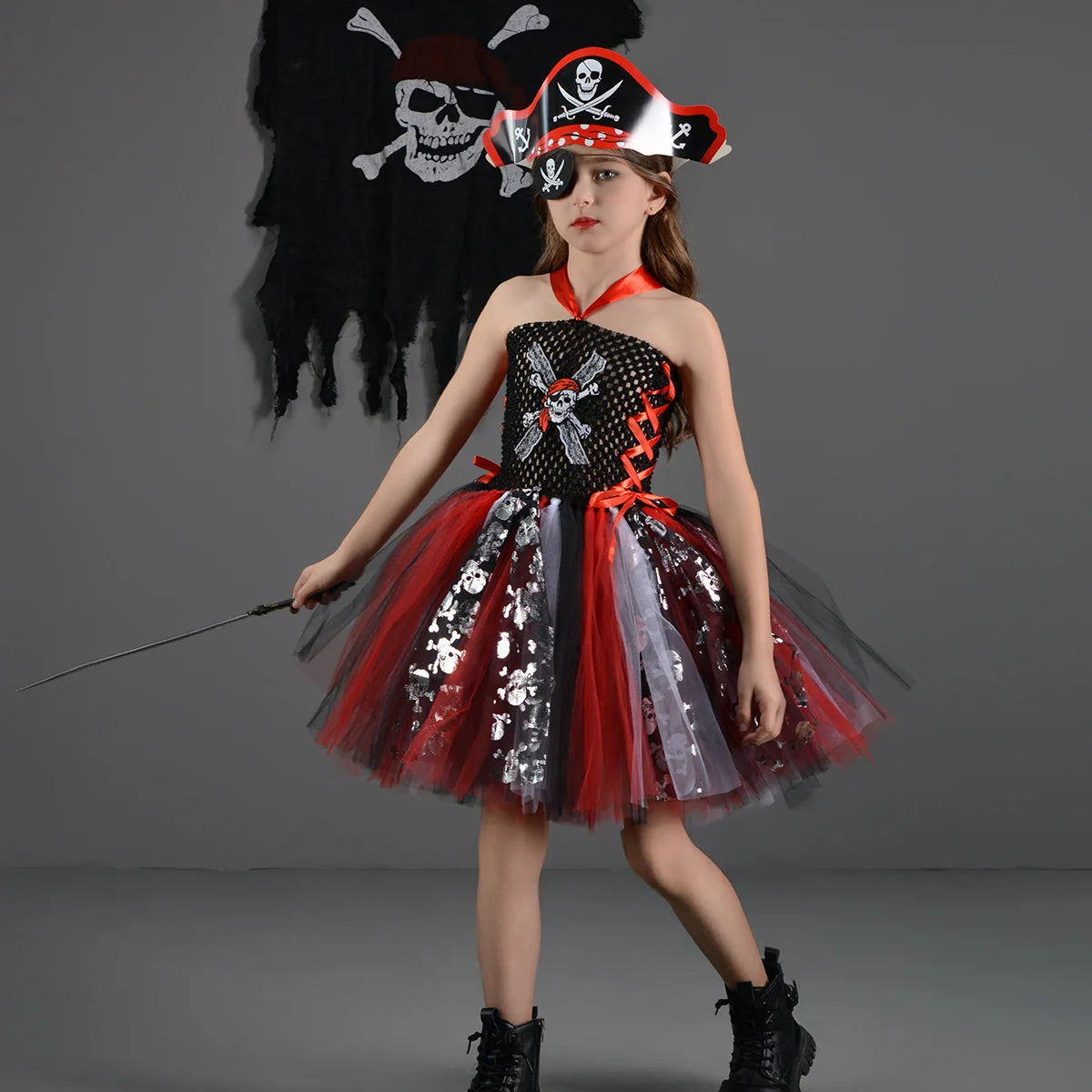 Kids Pirate Costume Set