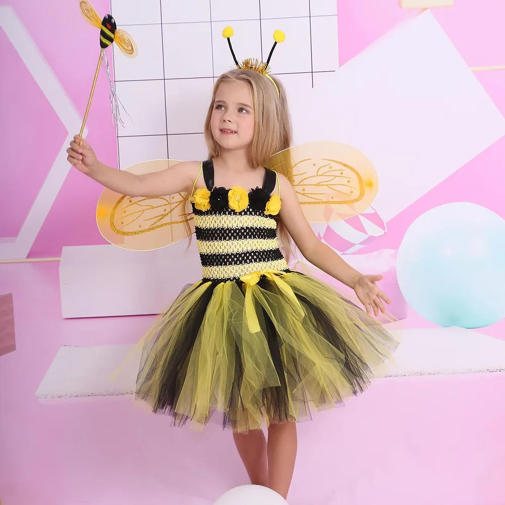 Yellow Bee Costume Set