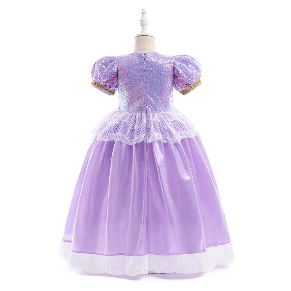 Rapunzel Princess Costume Dress