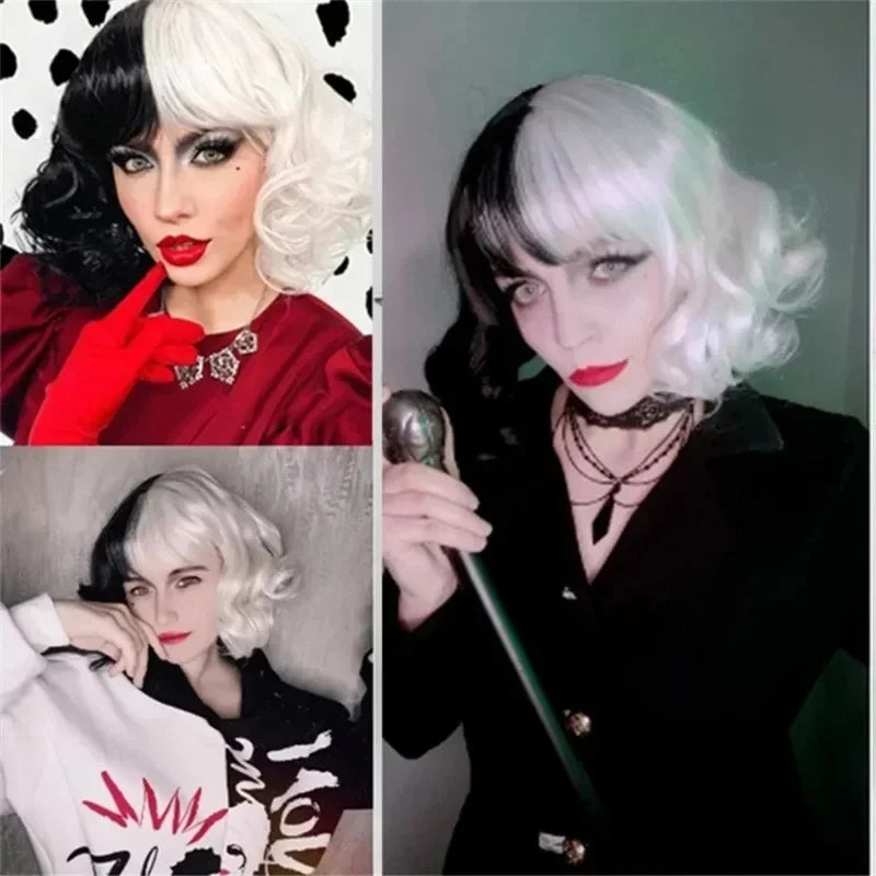 Cruella Curly Wig