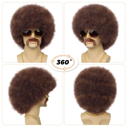 Afro Wig with Accessories