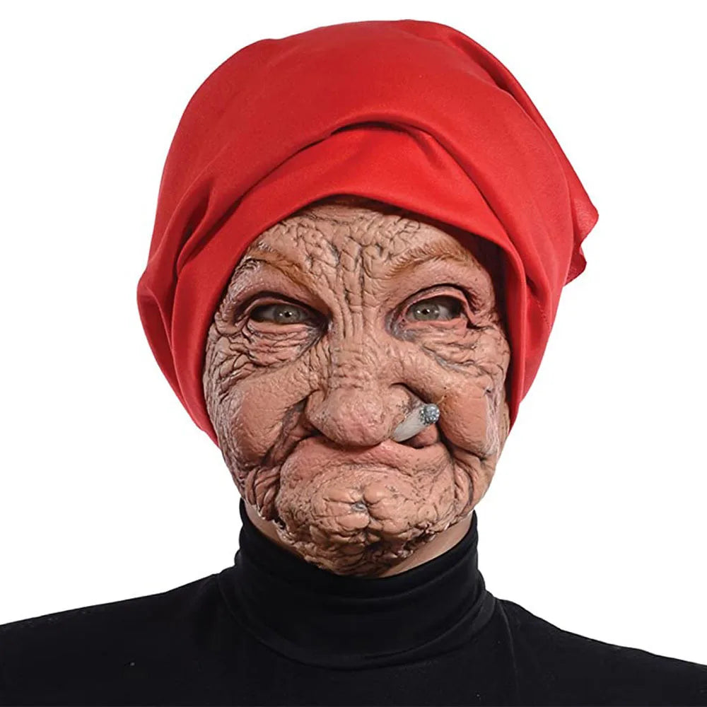 Old Nana Latex Mask