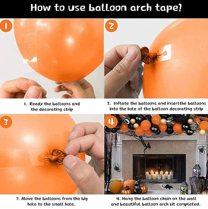 Halloween Balloon Garland Set